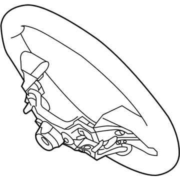 Hyundai 56111-G2300-YUT Body-Steering Wheel