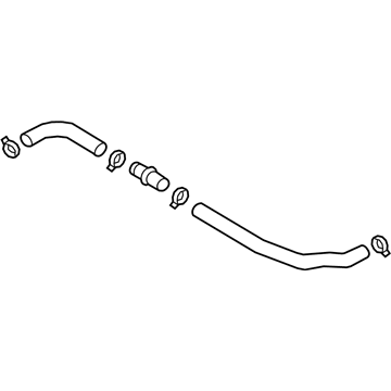 2020 Hyundai Santa Fe Radiator Hose - 25414-S1500