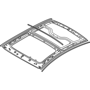 Hyundai 816K0-L5501 Frame Assembly-Solar Roof