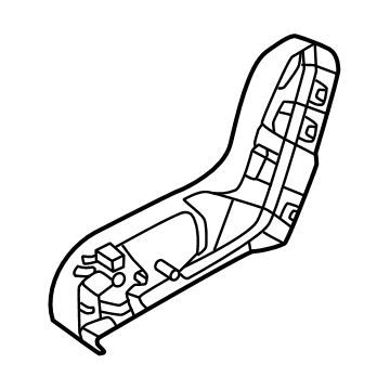 Hyundai 89020-GI000-YGN COVER ASSY-SHIELD OTR,RH