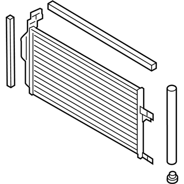 Hyundai 97606-F2090 Condenser Assembly-Cooler