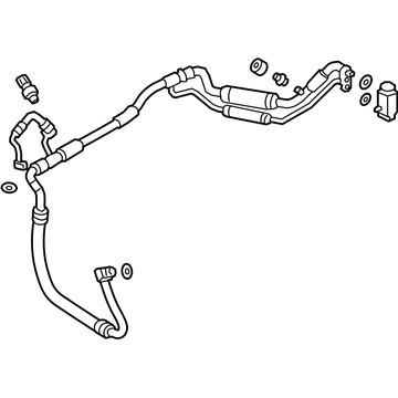 Hyundai 97775-F2150 Tube Assembly-Suction & Liquid