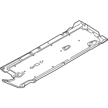 Hyundai 84145-G2000 Under Cover Assembly,RH