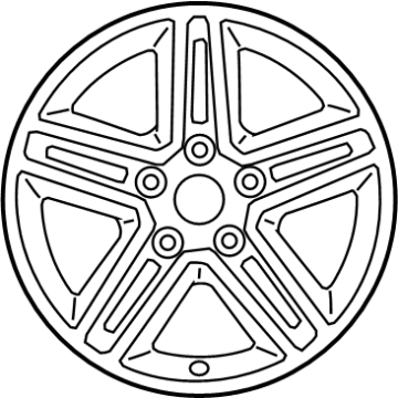 Hyundai 52910-J9100 Aluminium Wheel Assembly