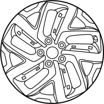 Hyundai 52910-J9500 Wheel Assembly