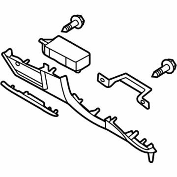 Hyundai 84750-L1150-YTH Panel Assembly-Lower Crash Pad,LH