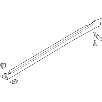 Hyundai 87751-G2000 Moulding Assembly-Side Sill,LH