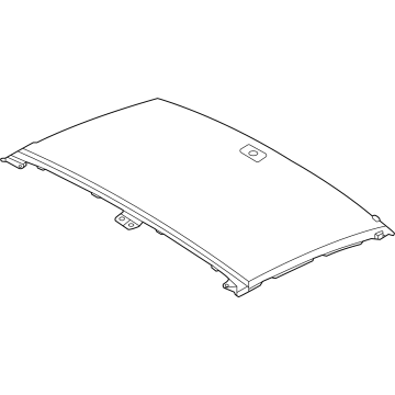 Hyundai 67154-KL050 PANEL-WIDE SUNROOF RR