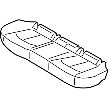 Hyundai 89150-E6000 Pad Assembly-Rear Seat Cushion