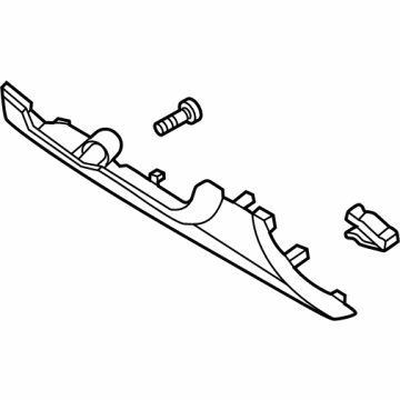 Hyundai 84760-GI000-YGN PANEL-CRASH MAIN CENTER