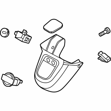 Hyundai 847T0-GI000-YGN TRAY ASSY-C/PAD LWR