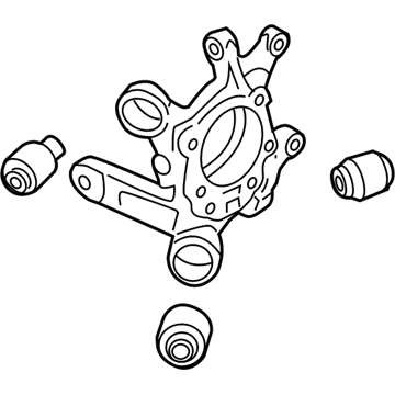 Hyundai 52710-2M000 Carrier Assembly-Rear Axle,LH