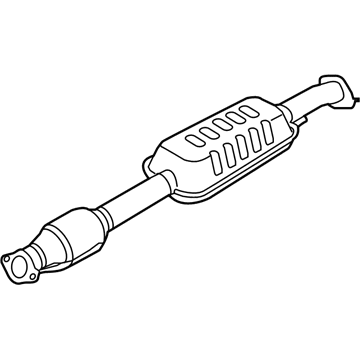 Hyundai 28650-E6310 Center Muffler Assembly