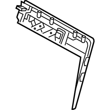 Hyundai 89410-2S060-MBS Frame Assembly-Rear Seat Back,RH