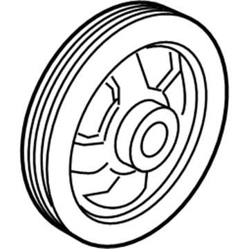 Hyundai Elantra Crankshaft Pulley - 23124-03800