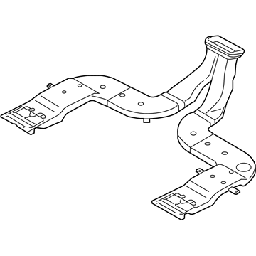 Hyundai 97364-4D000 Duct-Rear Heating Joint