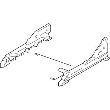 Hyundai 88520-25021 D/Height & Track Assembly-Front Seat