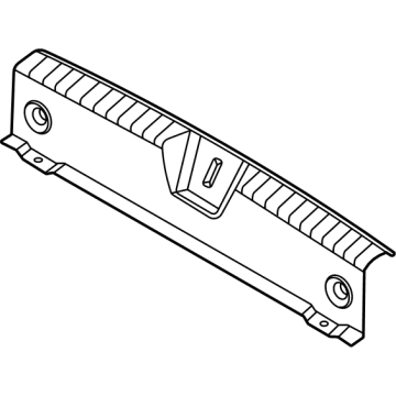 Hyundai 85770-KL000-NNB TRIM ASSY-RR TRANSVERSE