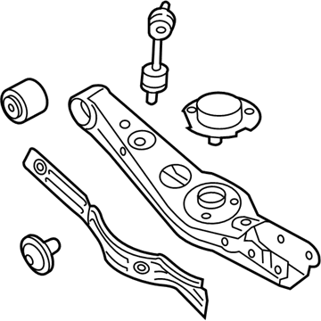 Hyundai 55220-D3050 Arm Complete-Rear Lower,RH