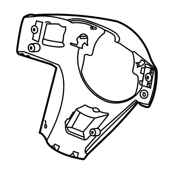 Hyundai Santa Fe Hybrid Steering Column Cover - 56120-S1100-NNB