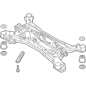 2023 Hyundai Palisade Rear Crossmember - 55405-S8050