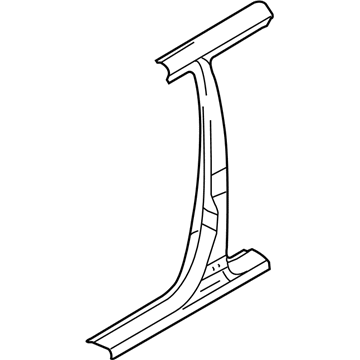 Hyundai 71402-3LB10 Pillar Assembly-Center Outer,RH