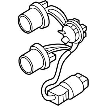 Hyundai 92491-K5000 HOLDER & WIRING-REAR COMBI,O/S