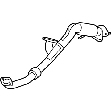 2013 Hyundai Santa Fe Muffler - 28610-2W100