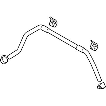 Hyundai Brake Booster Vacuum Hose - 59130-4D250