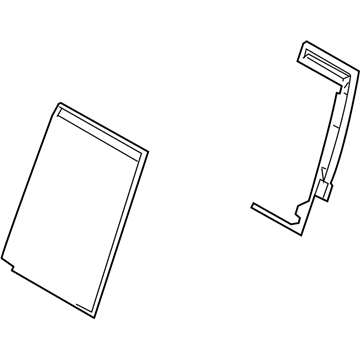 Hyundai 89401-2H100 Frame Assembly-Rear Seat Back Main