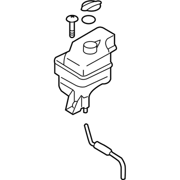 Hyundai 25429-3S100 Reservoir & Hose Assembly