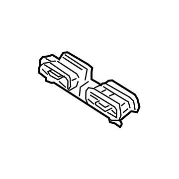 Hyundai 97450-D2AA0 Duct-Center Air Vent,LH