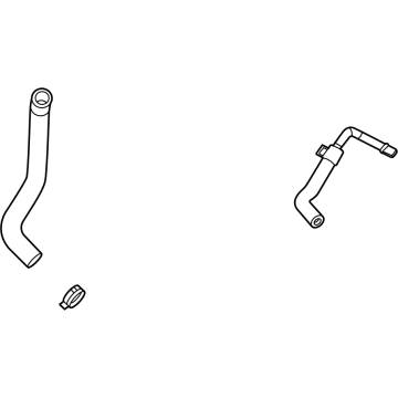 2020 Hyundai Genesis G80 Coolant Reservoir Hose - 25450-B1600