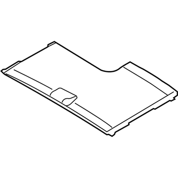 Hyundai 81666-2E000-LO Sunshade Assembly-Sunroof