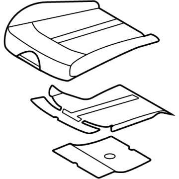 2023 Hyundai Sonata Seat Cushion - 88100-L1720-VSA