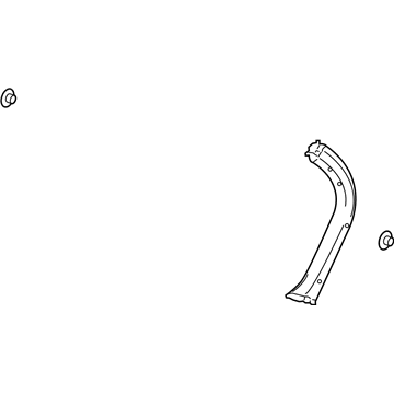 Hyundai 81730-S8000-WDN Trim Assembly-Tail Gate Frame Side