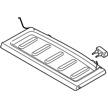 Hyundai 85930-K2000-UUG Trim Assembly-Covering Shelf Ctr