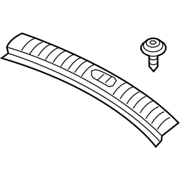 Hyundai 85770-S1000-NNB Trim Assembly-RR Transverse