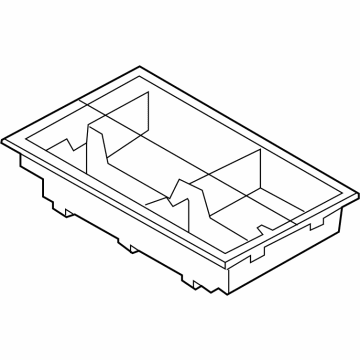 Hyundai 85750-S1300-NNB Tray-Luggage,Center