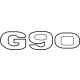 Hyundai 86310-D2500 Emblem-G90