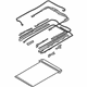 Hyundai 81646-G3000-TRY Rail Assembly-PANORAMAROOF MECHANI