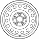 Hyundai 52910-3X050 Steel Wheel Assembly