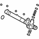 Hyundai 57790-2DA00 Seal Kit-Power Steering Gear