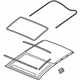 Hyundai 81620-A5000 Panorama Roof Frame Assembly