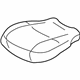 Hyundai 88260-2D100-CGU Front Passenge Side Seat Cushion Covering