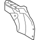 Hyundai 86825-AA000 Guard Assembly-Rear Wheel Rear,LH