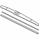 Hyundai 98850-H9000 Rear Wiper Blade Assembly