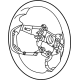 Hyundai 56111-AA000-NNB Body-Steering Wheel