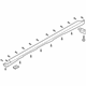 Hyundai 87751-J9000-CA Moulding Assembly-Side Sill,LH