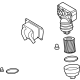 Hyundai 263A0-2J601 Filter Module Assembly-Oil